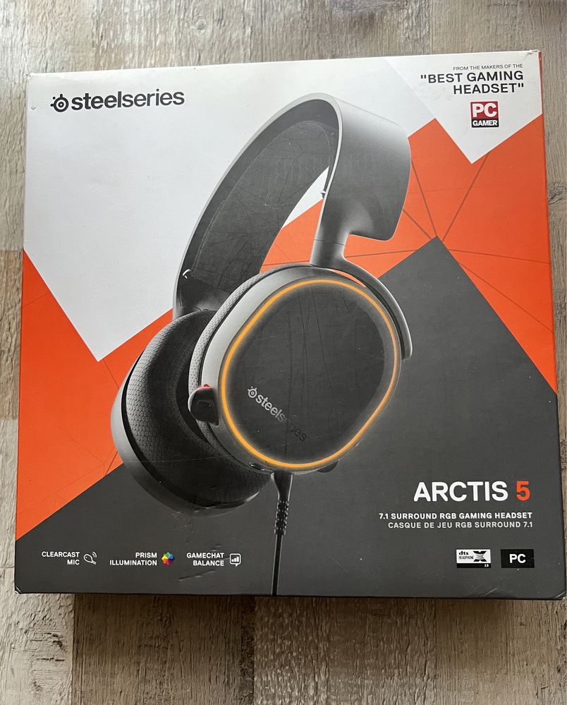 Steelseries arctis 5 наушники игровые: 1 499 грн. - Навушники Ужгород ...