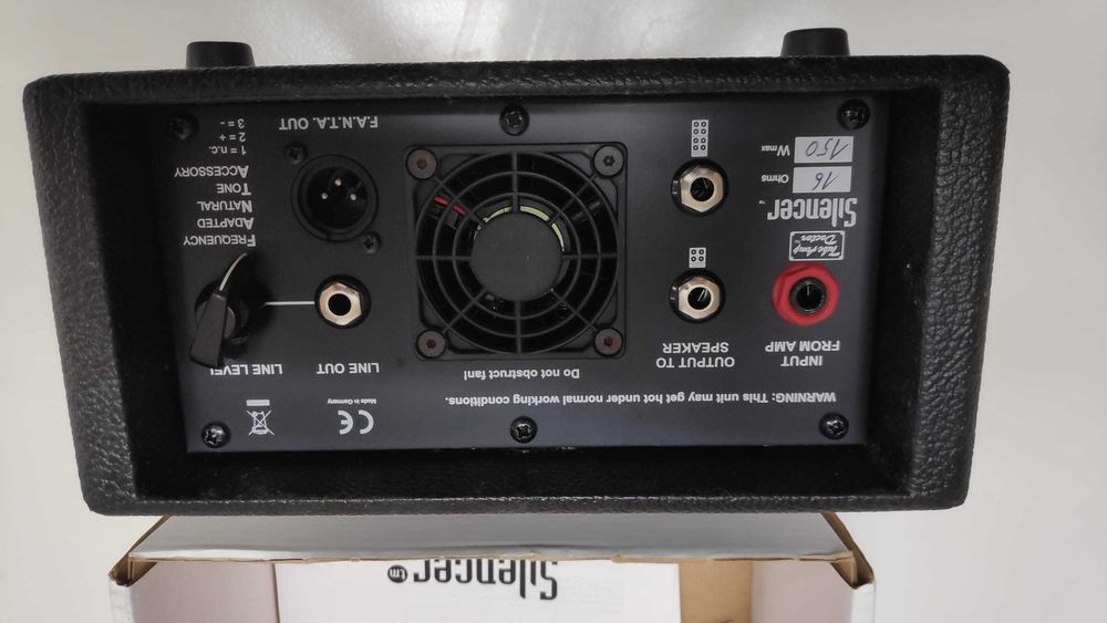 ATENUADOR DE POTENCIA TUBE AMP DOCTOR TAD SILENCER 16 OHMS - Sem Uso