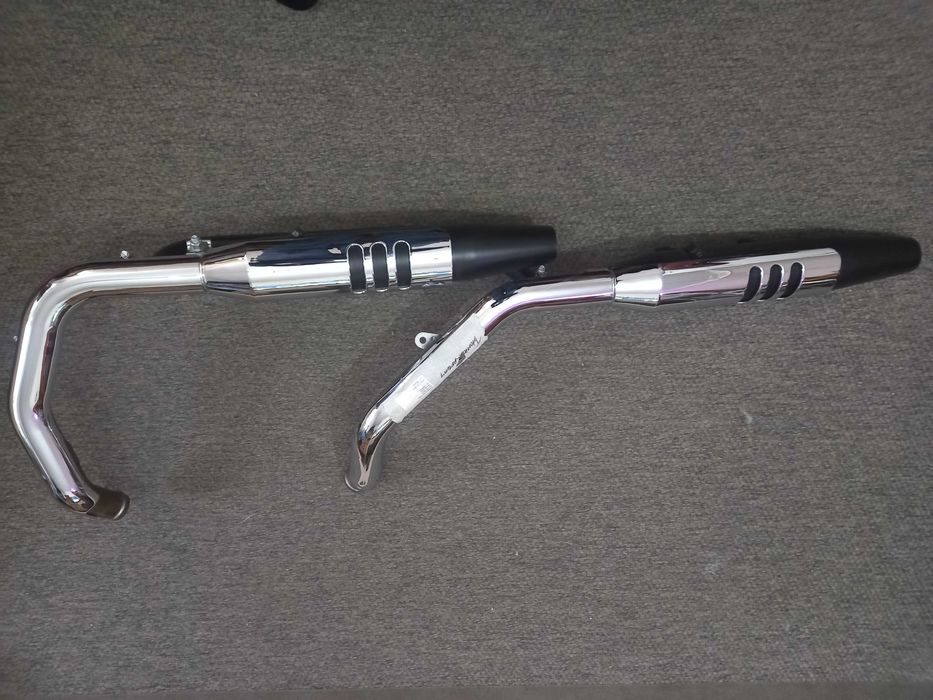 Sistema de escape Harley Davidson 883 Sportster 1200 como novo.