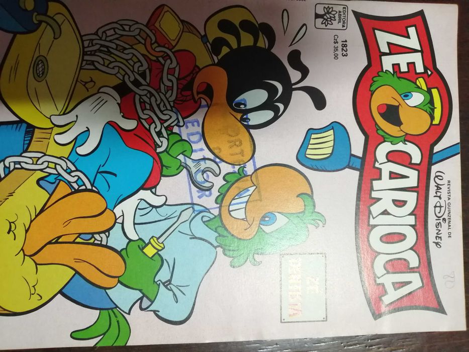 Vintage "ZÉ Carioca" Book - Collectors' Item