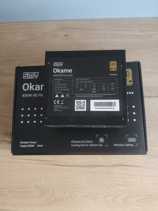 SMX Okame M2 850W 80 Plus Gold