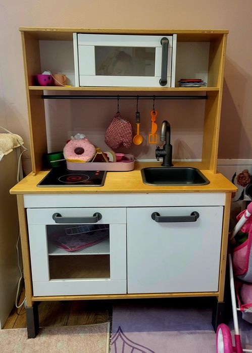 Kuchenka drewniana + akcesoria