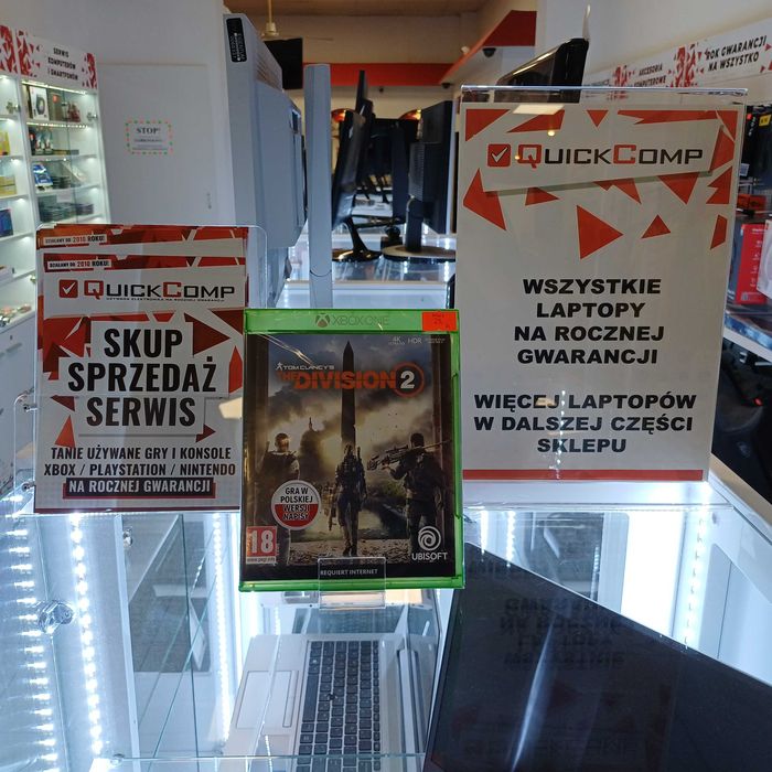 Gra XBOX ONE / X Series NOWA Tom Clancy's The Division 2 PL Gwar 1 Rok
