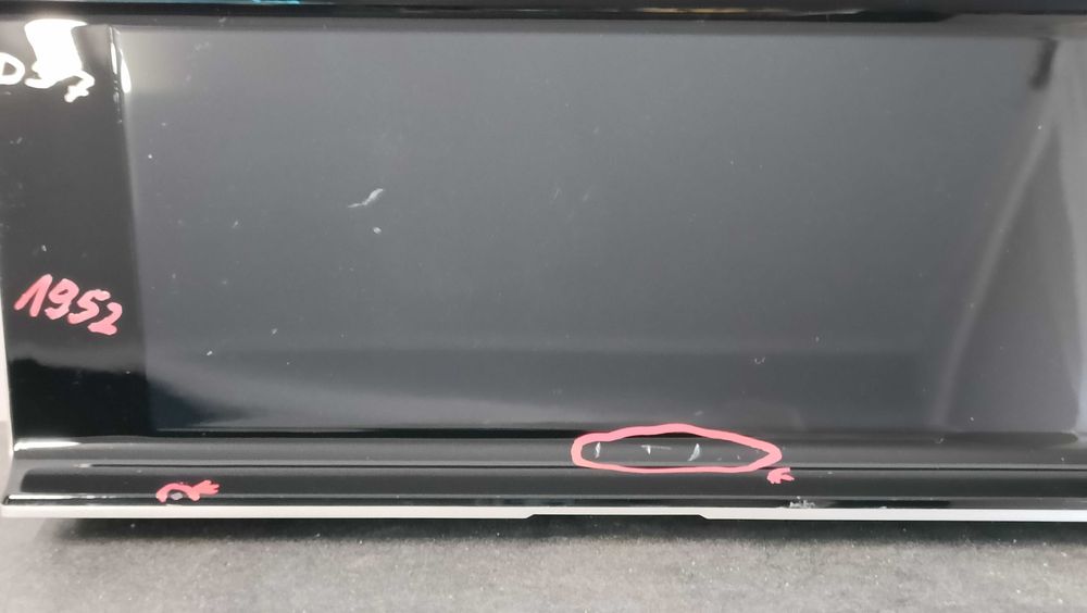 Citroen DS7 Wyświetlacz Nawigacji