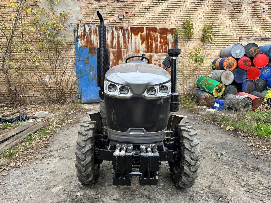 Мiнiтрактор Скаут XT 244 (3*1)(сiрий) доставка до дверей безкоштовна