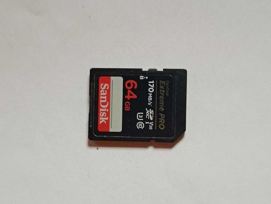 Karta SanDisk SDXC EXTREME PRO 64GB 170MB/s V30 UHS-I U3