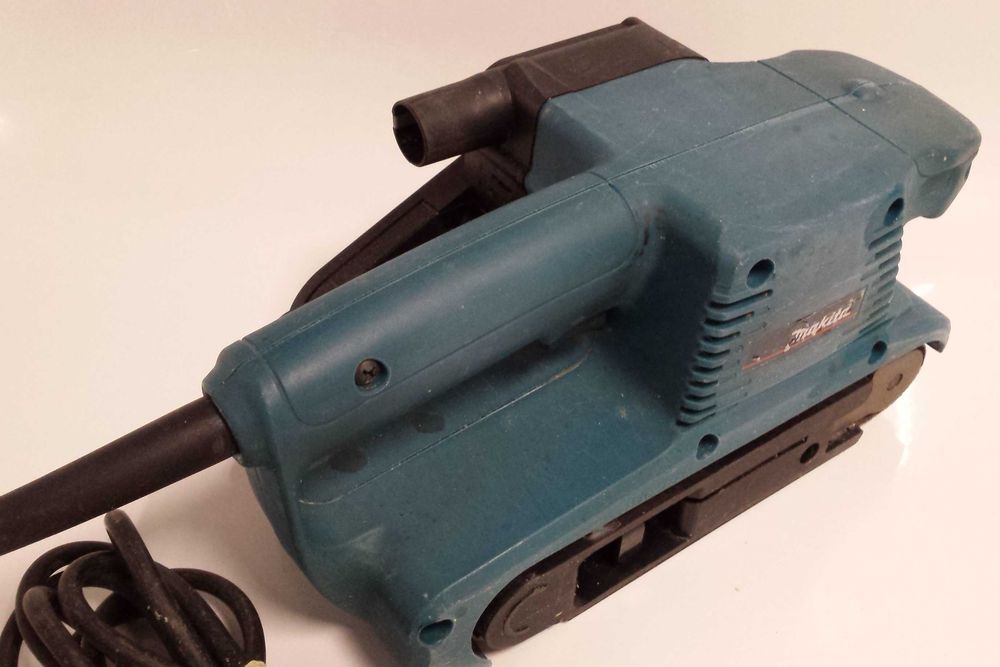 MAKITA 9910 szlifierka taśmowa, mocna, taśma szlifierska 457x76mm