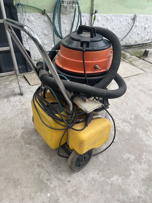 Carreg bateria/arranque rápido # Lav. estofos # Maq. de alta pressão