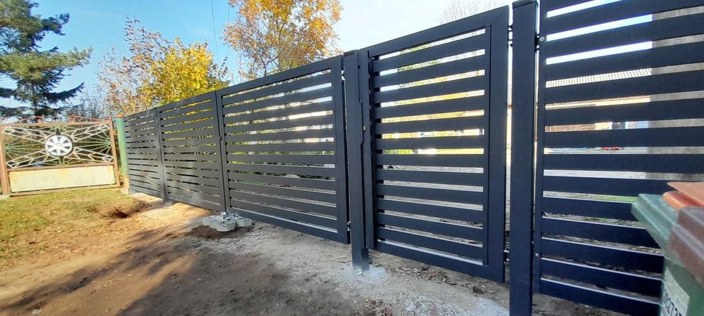 BRAMY Palisadowe 80X20 4M, 5M, 143CM, 173CM 7016SD Promocja!!