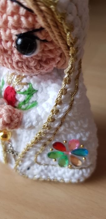 Amigurimi Nossa Senhora de Fátima