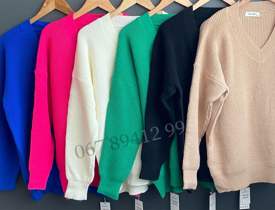 АКЦІЯ! Джемпер Італія M-XXL оверсайз oversize светр кардиган кофта