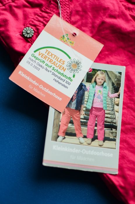 Нові яскраво-рожеві штани на дівчинку 98 р.