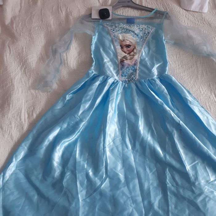 Strój karnawałowy dziecięcy kraina lodu Elza