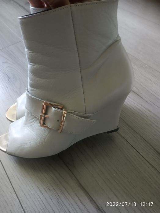 Buty skórzane damskie 38