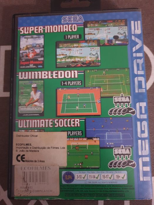 Sega Sports 1 Mega Drive