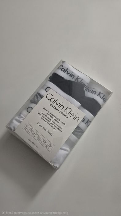 Majtki bokserki boxerki Calvin Klein bawełniane
