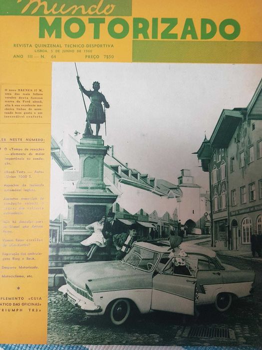 Revista Mundo Motorizado Nº64 (Ano:1960)