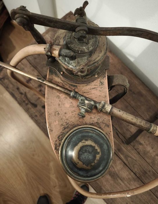 Antiga Máquina de Sulfatar