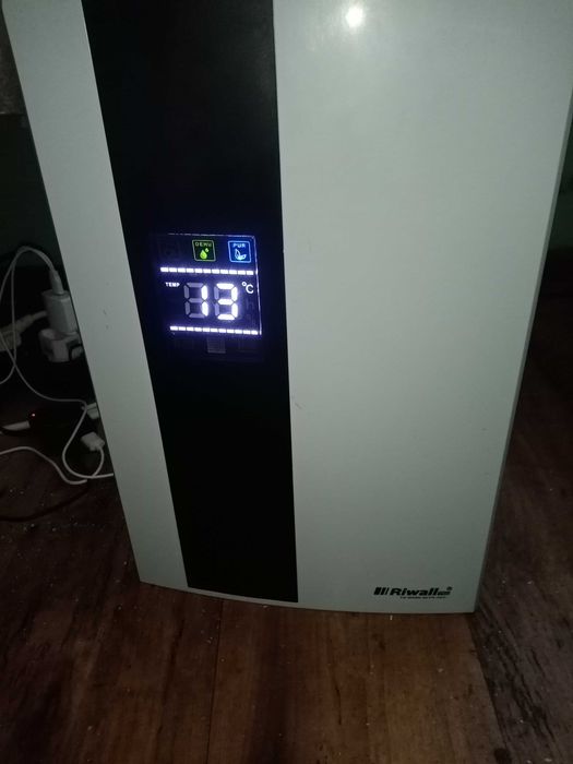 Osuszacz Powietrza Pochłaniacz Wilgoci 65W 1,8L RIWALL ROS-01 Brzeg ...