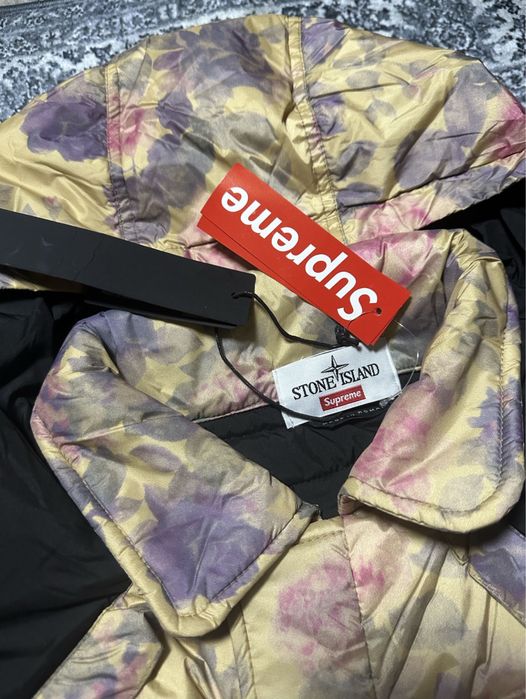 Пуховик Stone Island x Supreme S