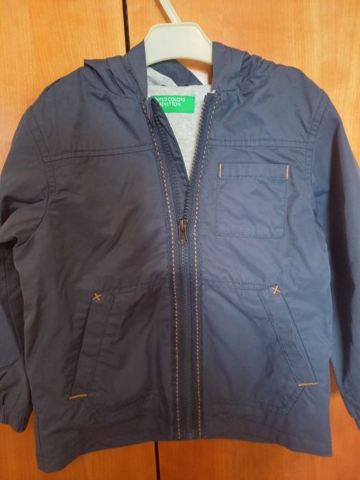 Blusão azul Benetton