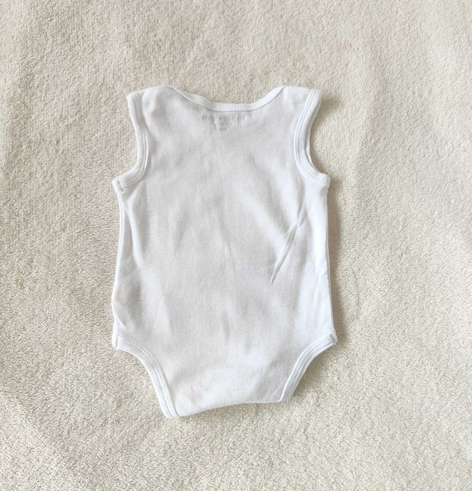 Body niemowlęce Inextenso 54 59 56 białe bawełna