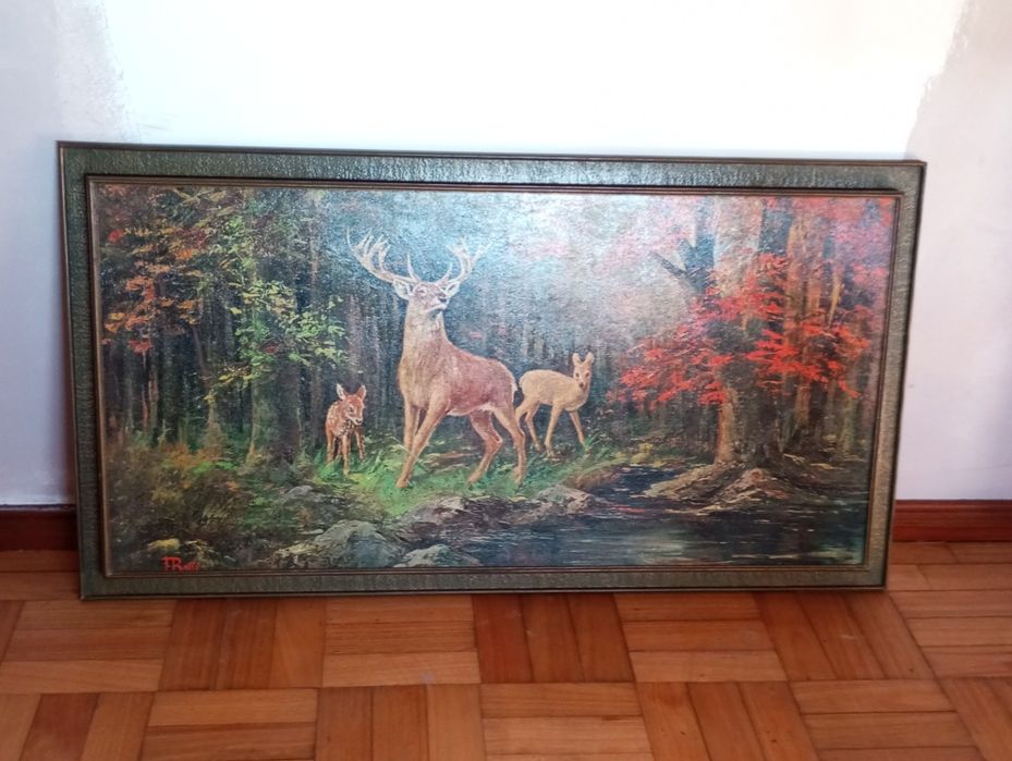 Ótimos quadros de tapetes e pintura o valor é por tudo