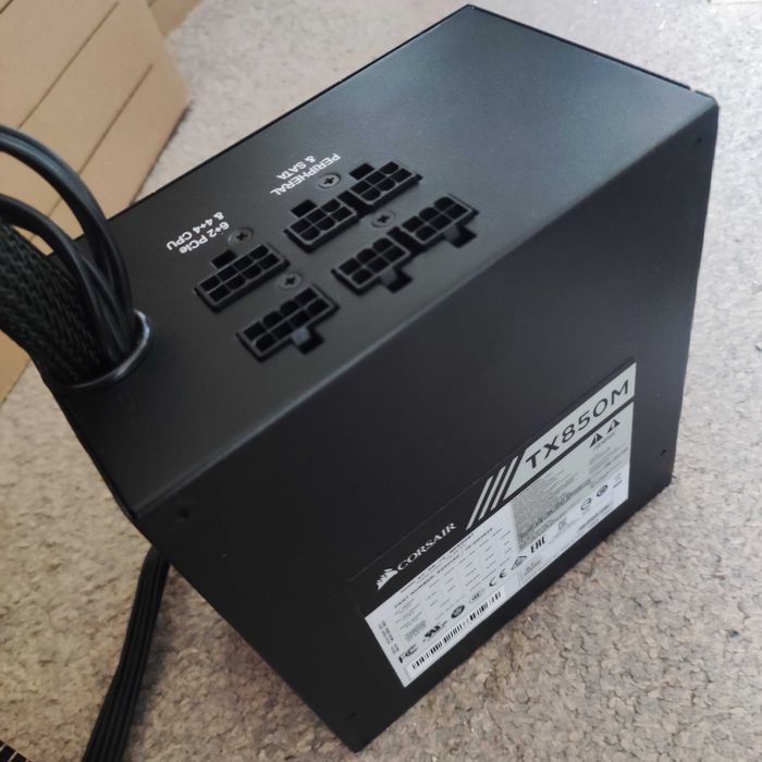 Corsair TX850M | 850W | 80+ Gold | bardzo dobry stan | komplet