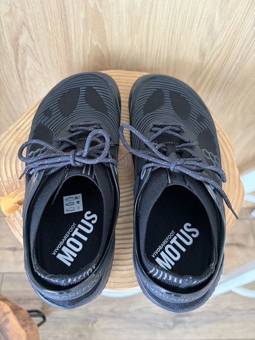 Nowe buty męskie 41 vivobarefoot motus strenght II eclipse czarne