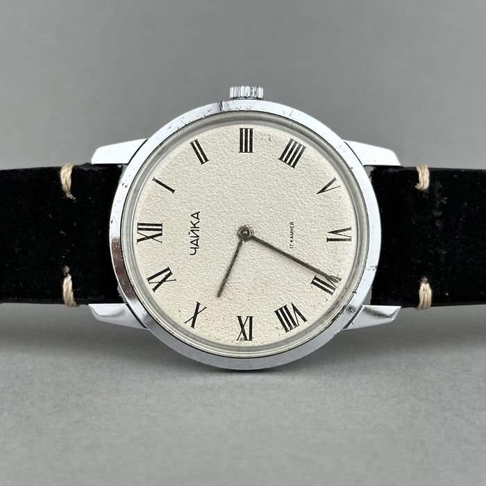 Zegarek vintage Chaika – klasyczny minimalizm | naręczny | USSR