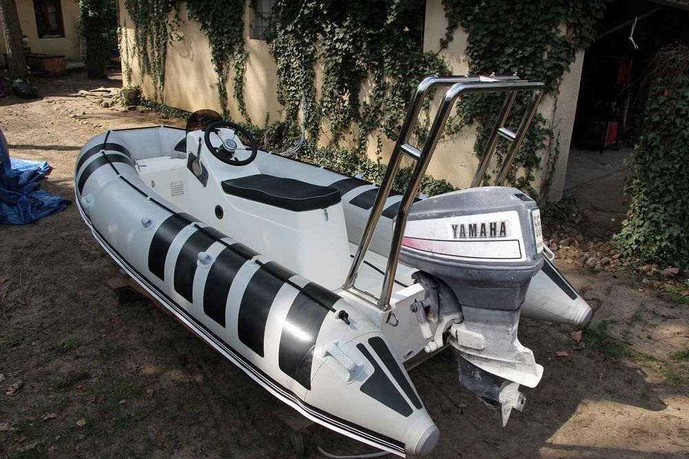 Ponton grand S370 z silnikiem Yamaha 55KM