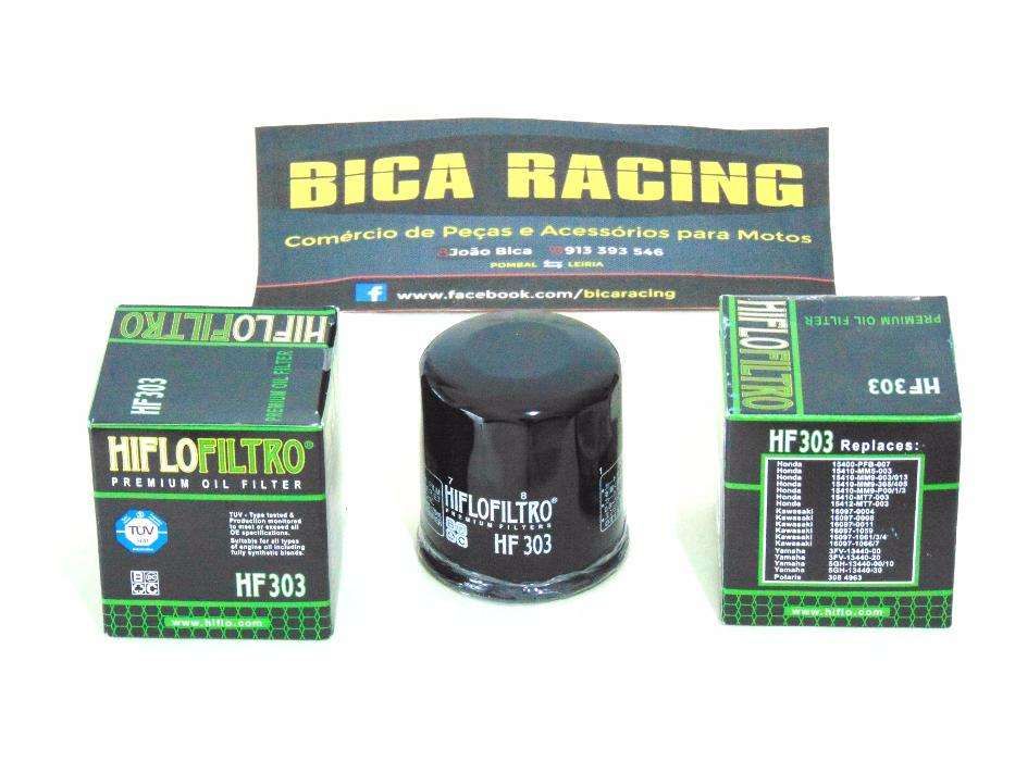 Filtro de oleo Hiflo HF303 Honda Kawasaki Yamaha Polaris