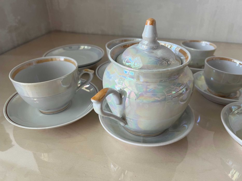 Фарфоровый сервиз "Перламутровые грезы"