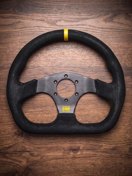 Kierownica DIY SimRacing Porsche/OMP - 2 obręcze, LED, DD Ready