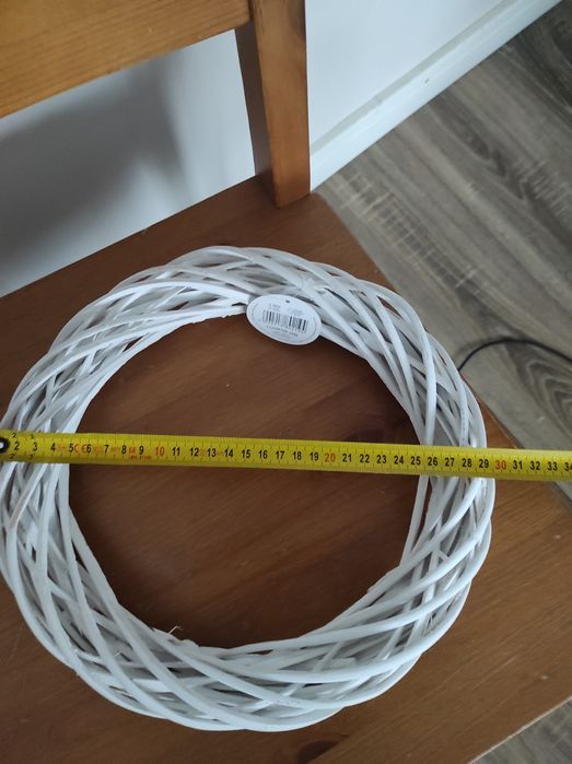 Wianek 30 cm nowy do dekoracji podstawa
