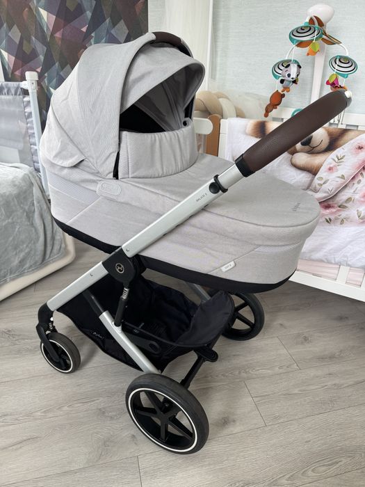 Універсальна коляска 2 в 1 Cybex Balios S Lux 2025 Lava Grey