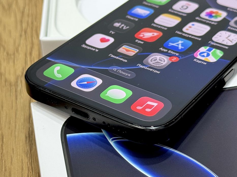 iPhone 16 Pro 256GB Black Titanium Newerlock (93% АКБ)