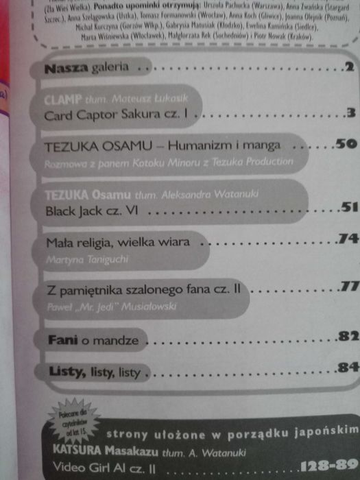 MangaMix Czasopismo mangi w odcinkach