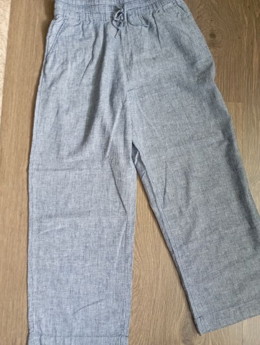 Штани льяні H&M жіночі
