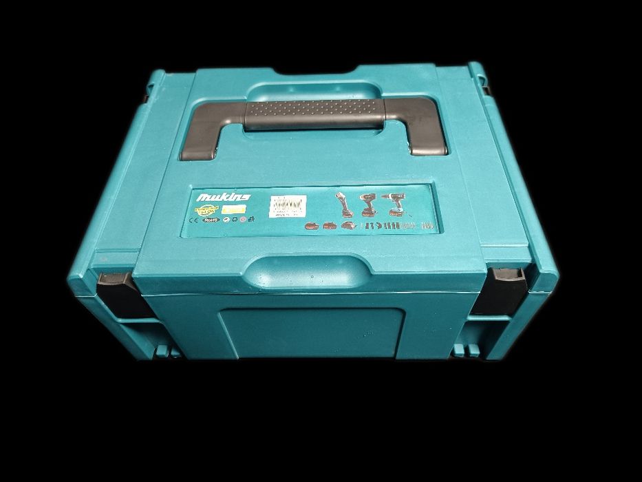 Kit 3 Máquinas (Novo) | Berbequim + Impacto + Rebarbadora | Comp. Maki