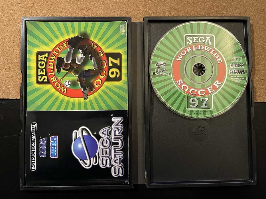 Worldwide Soccer 97 Sega Saturn