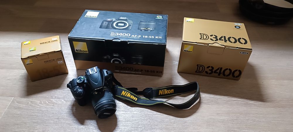 nikon d3400 - купить фотоаппарат Nikon - Цена на OLX.ua