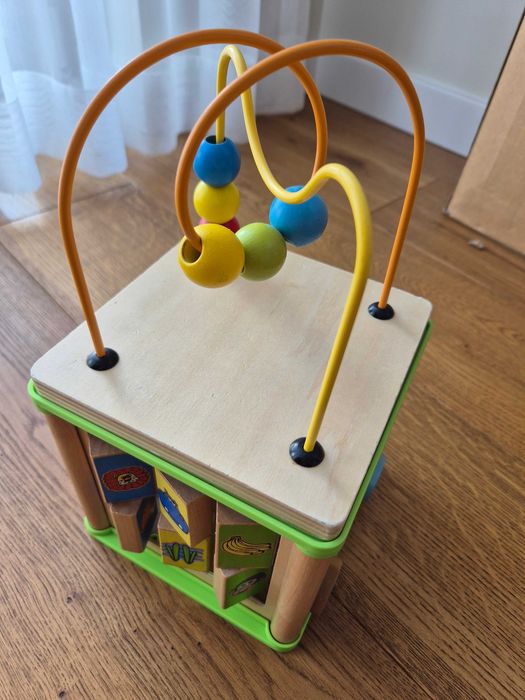 Drewniana kostka edukacyjna Eichhorn