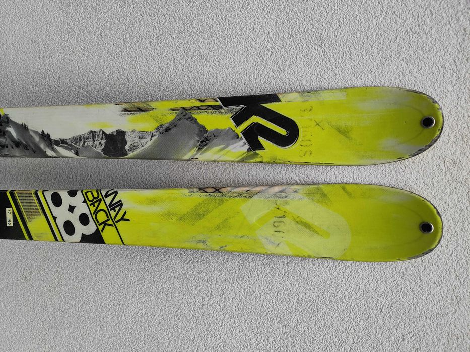 narty skiturowe K2 WAYBACK 88 160cm foki diamir sezon 2014