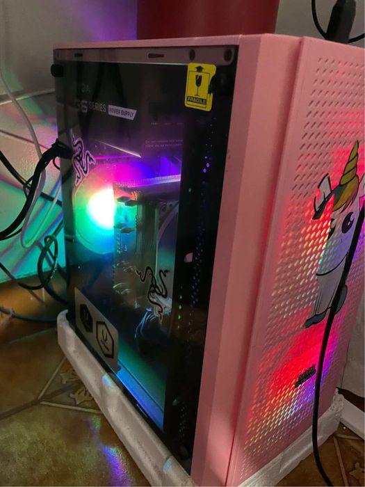 PC Gaming i5 13ª Gen + RTX 3060 + 32GB RAM + Monitor ASUS VG 280Hz + Teclado HyperX + Headset HyperX + Rato SteelSeries