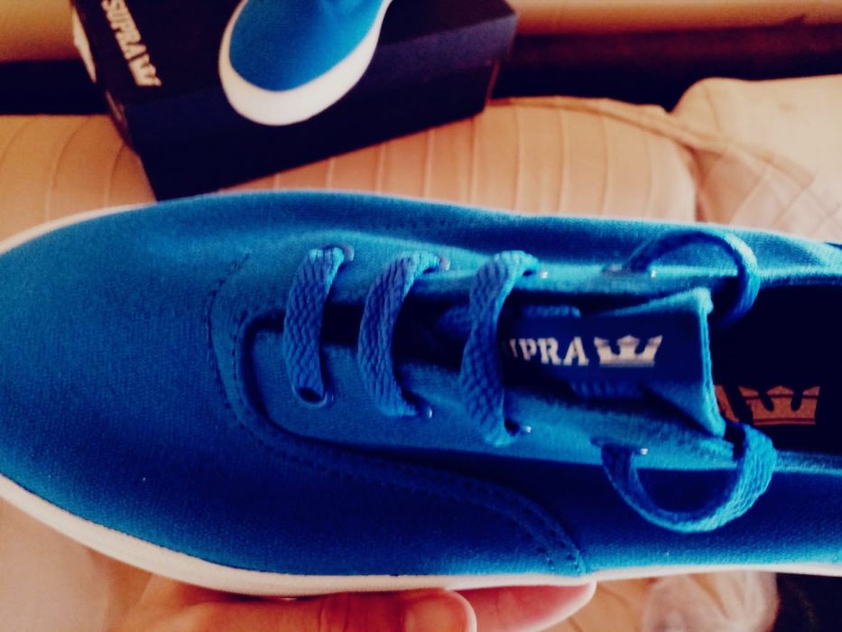 Sapatilhas Supra Azuis (Novas)