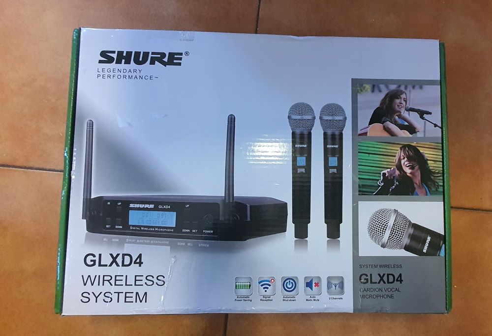 Sistema microfone profissional