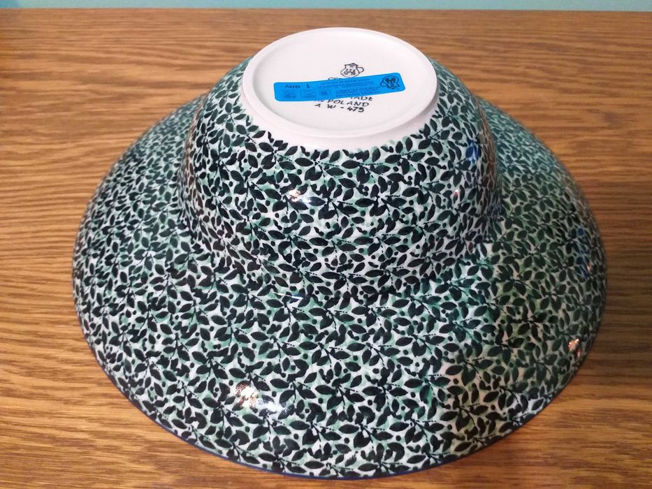 Talerz do spaghetti 25cm GAT1 Ceramika Art. Boleslawiec