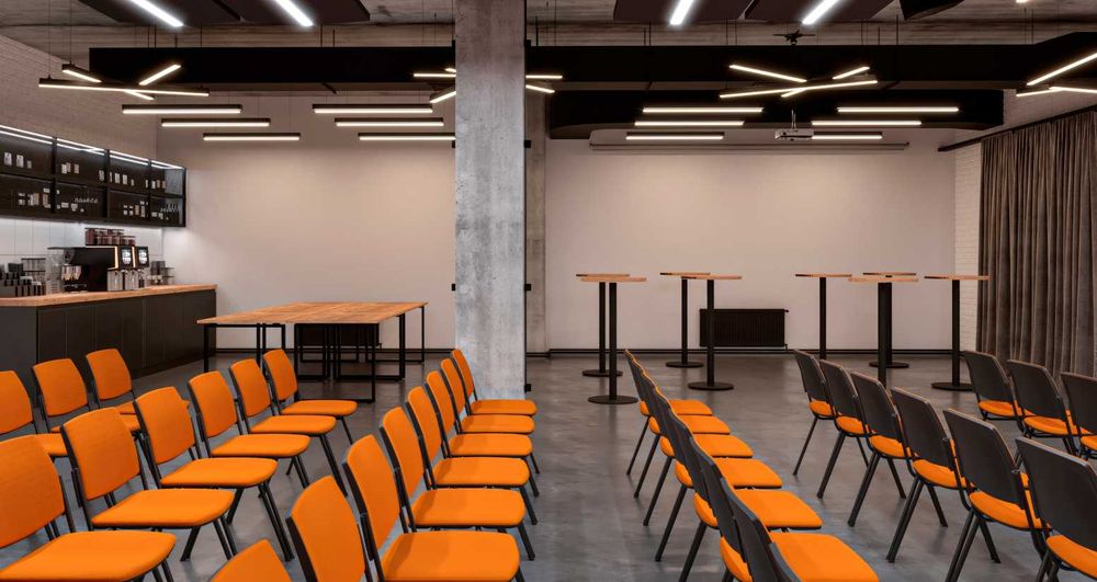 Конференц-зал В УКРИТТІ для проведення заходів | ЛЦ PORT, вул. Зелена