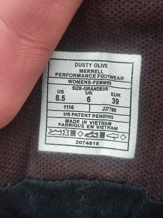 Боти Merrell Siren Mid на Gore-tex,39 розмір,25 см по устілці